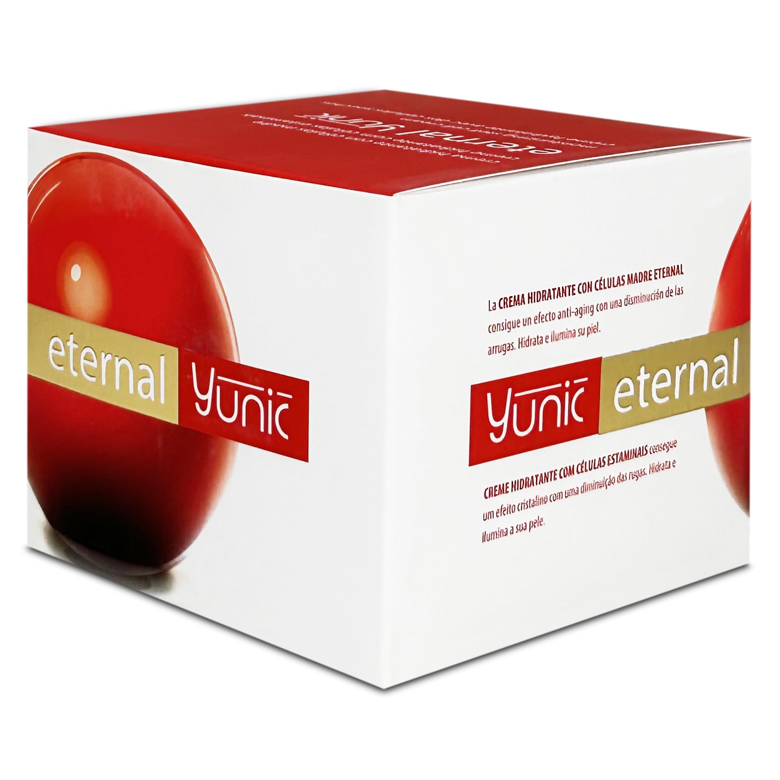 Crema Hidratante Facial Mujer Antiarrugas con Células Madre 50ml x 3 uds
