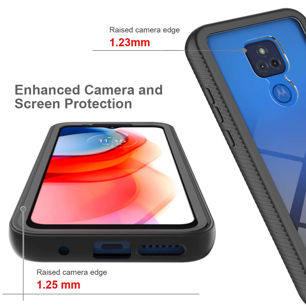 Coque Moto G Play 2021 - Protection Silicone Béquille Vert Antichoc