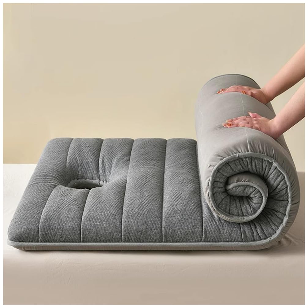 Memory-Schaum-Massagebettauflage mit Loch, Geeignet für Spa-Massageliegen und -Tische, Inklusive Gesichtsauflage, Rutschfestes Kissen für Wimpernbehandlungen.,1,190 * 70cm