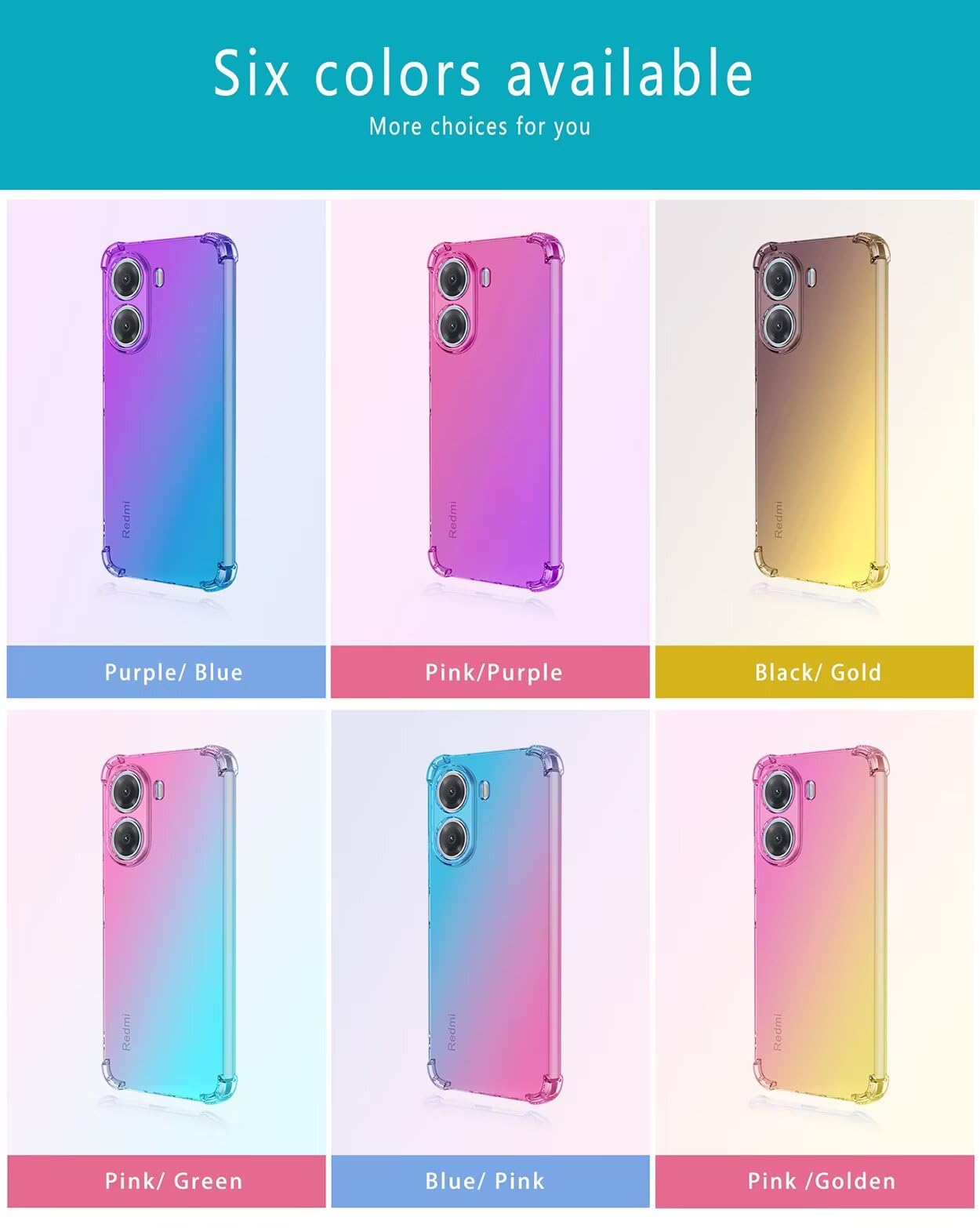 JIAFEI Cover per Xiaomi 14 Custodia Protettiva in TPU Morbida