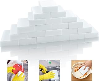 30 Pack Magic Kitchen Sponges for Cleaning, Melamine Foam Cleaning Sponges in Bulk, Dish Sponges for Washing Dishes, HOFHT...