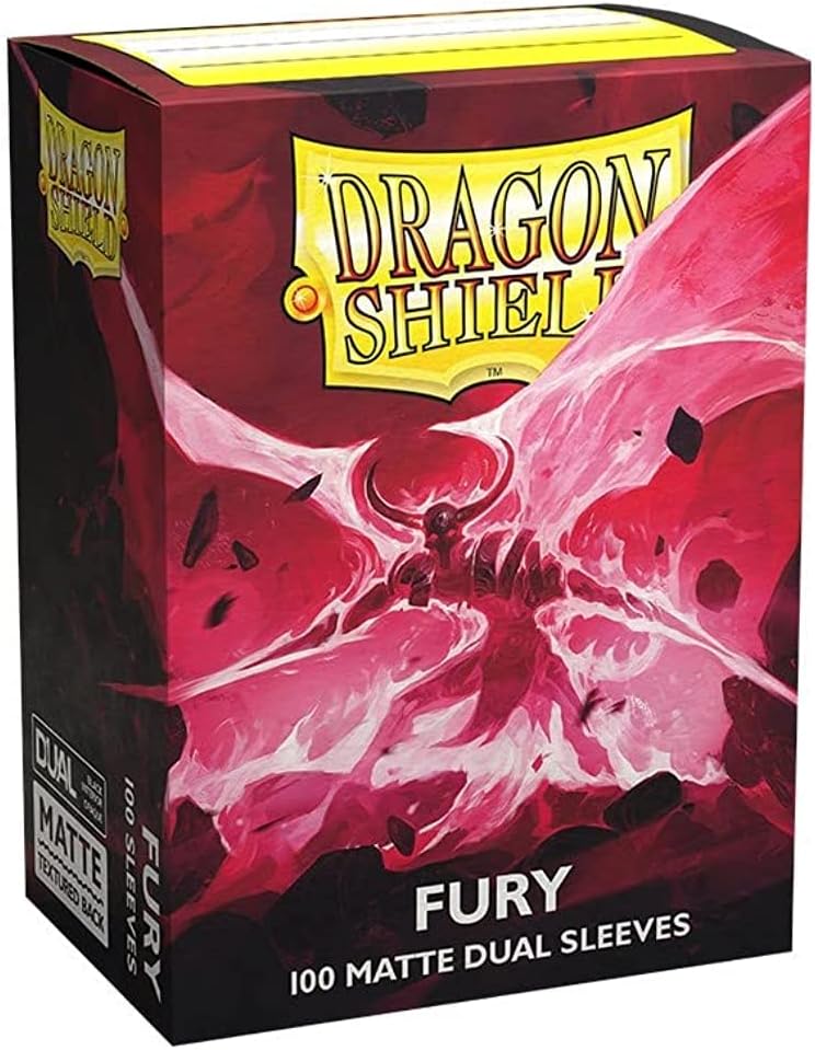 Card Game Dragon Shield Dual Matte Fury Standard Size 100