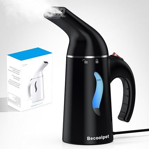 Vaporizador para quitar arrugas de ropa, vaporizador portátil de mano para ropa, 1 libra ligeramente, cable de alimentación de 8 pies de largo, 8