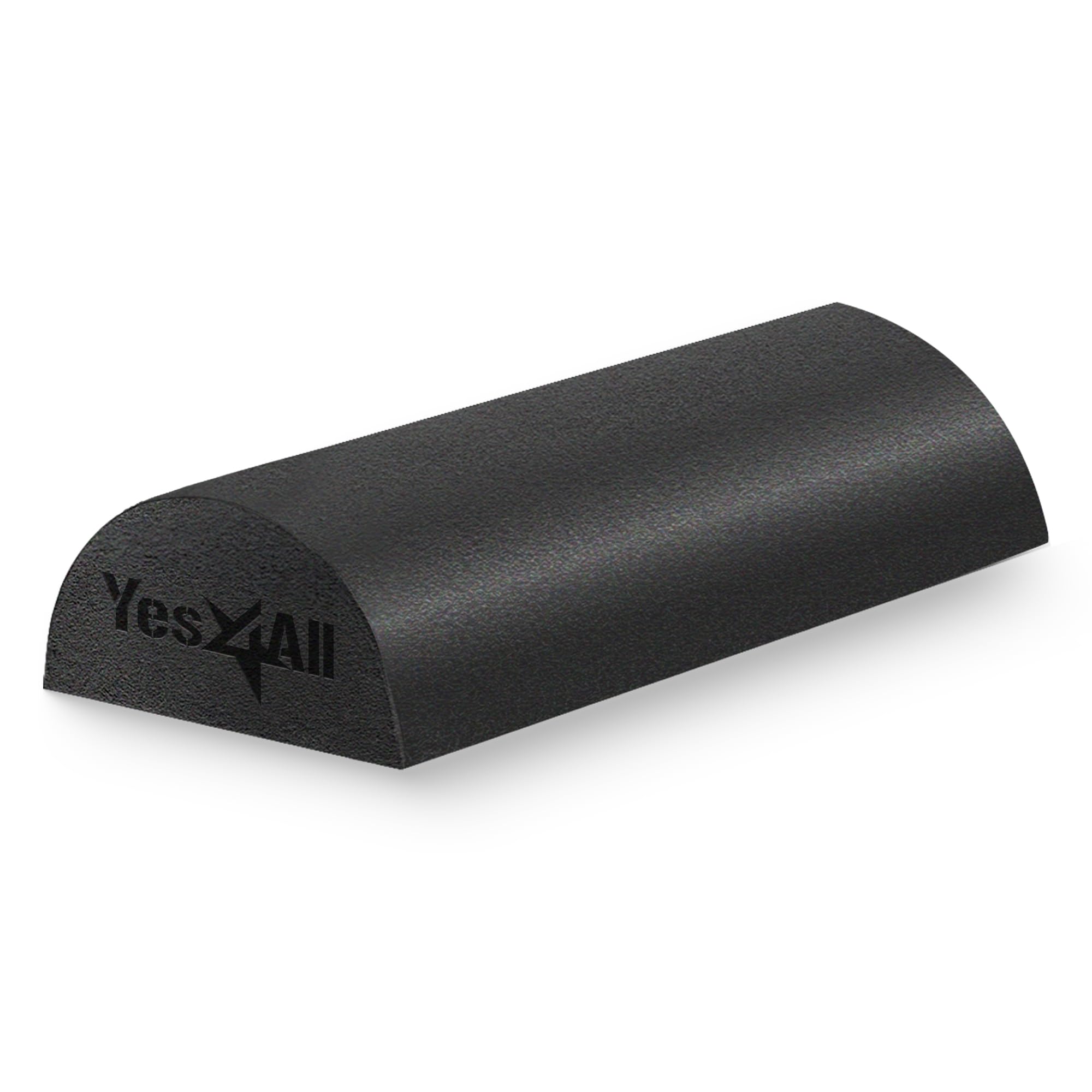 Yes4All Medium Firm Half Foam Rollers for Post-Workout Relaxation, 12/18/24/36 inch PE Foam Roll for Back Massage & Yoga Exercise