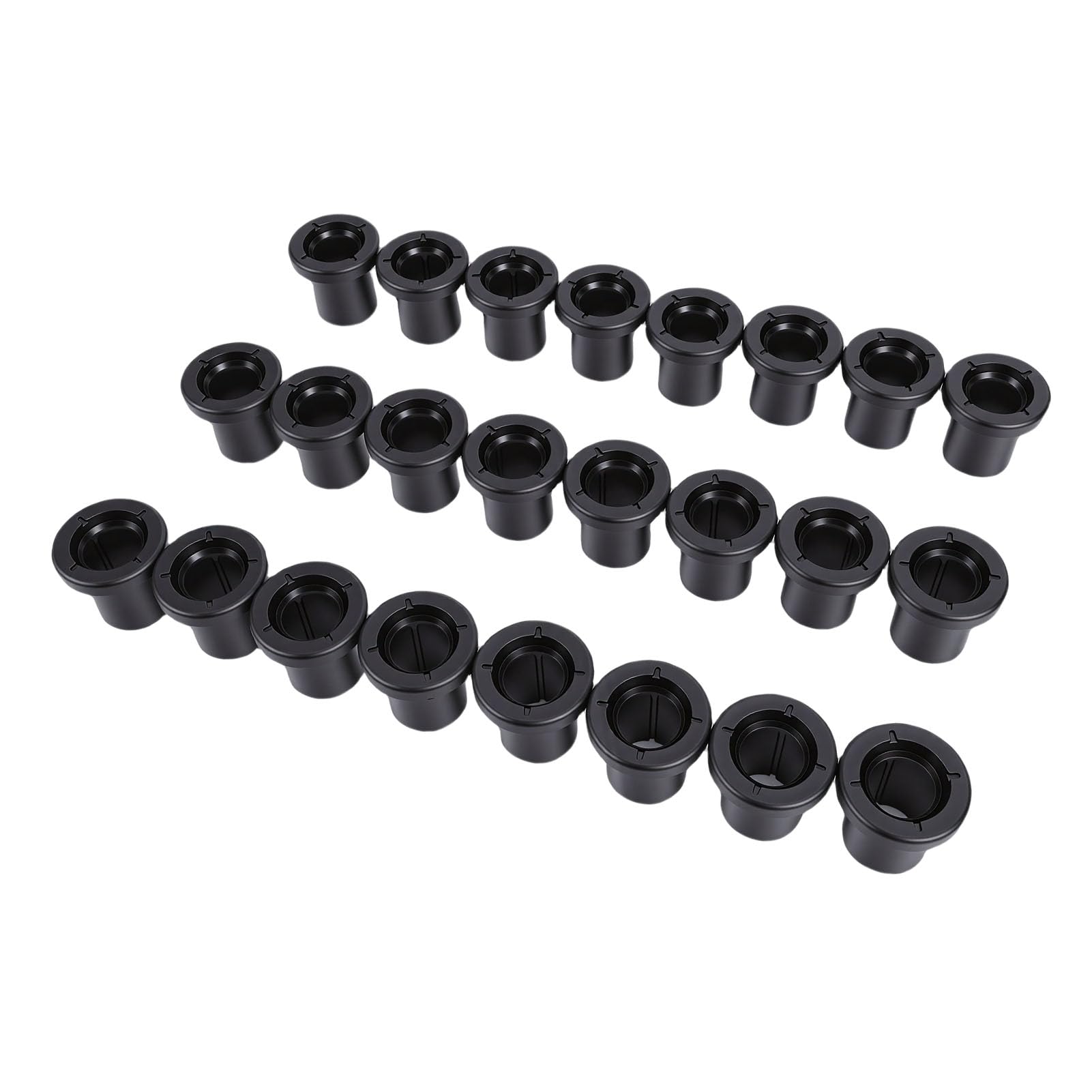 24-teiliges Vorderes A-Arm-Buchsen-Set, Gummi-Vorderradaufhängung, Langes Buchsen-Set für den A-Arm, Ersatz für PolarisRanger Xp 700 4X4 Efi 2006–2008
