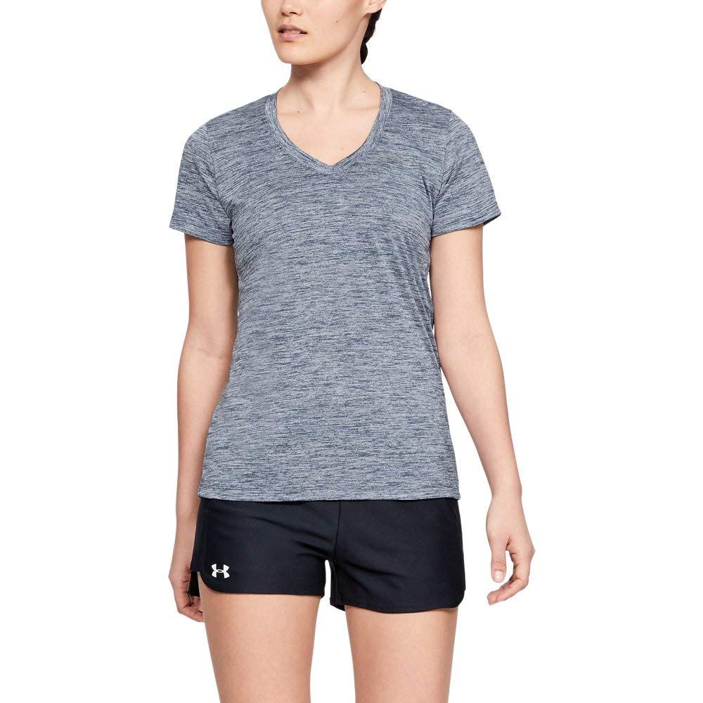 Under Armour Women's UA Tech™ Twist V-Neck Short Sleeve Tech SSV- Twist Mujer (Pack de 1) — view 148