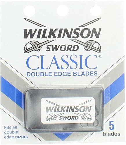 Schick Wilkinson Sword - Cartucho de afeitar de doble filo, 5 cuchillas (paquete de 6)