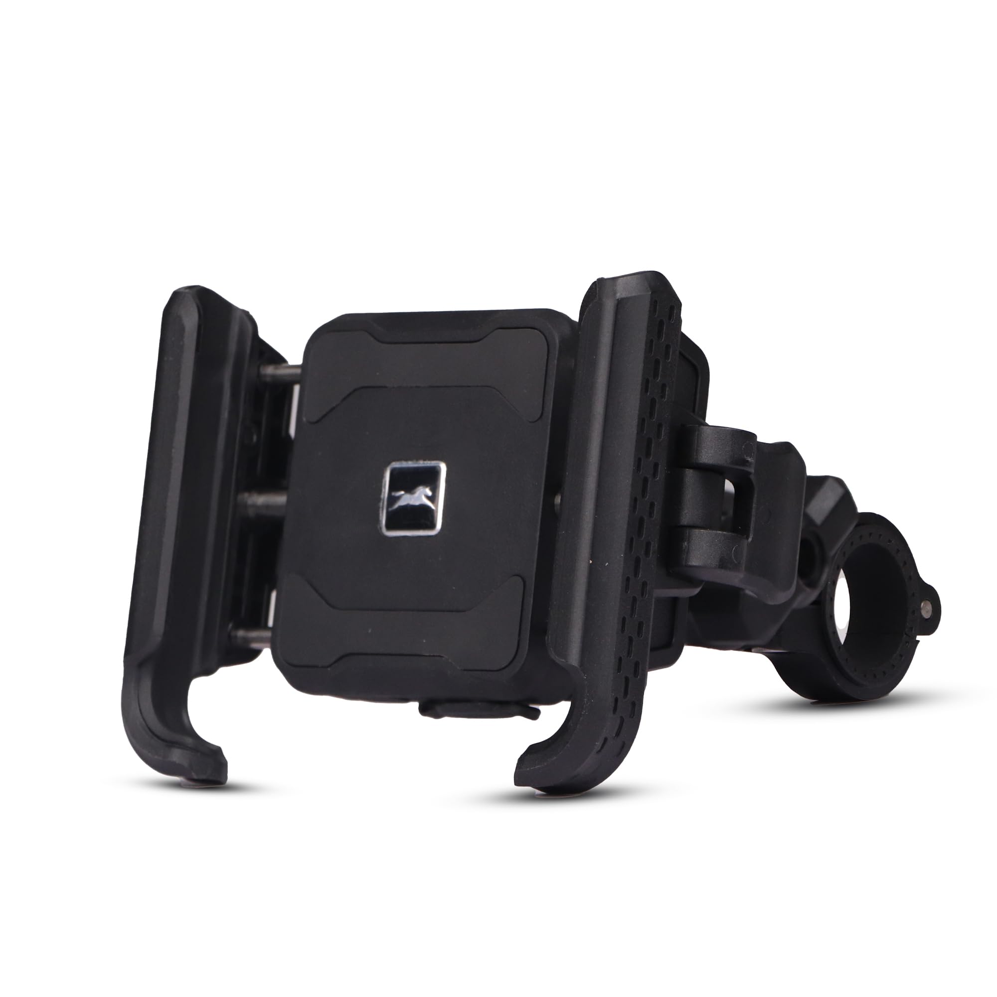 TVS Premium Mobile Holder | 360° Rotation, One-Click Lock, Anti-Shake & Firm Grip | Universal Handlebar Mount for GPS & Navigation-image-3