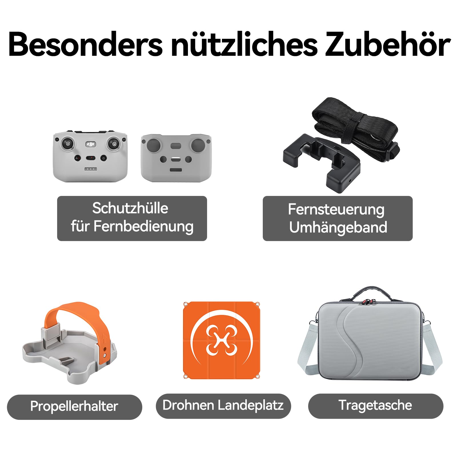 DJI Mini 4K con Accessori Versatili, drone per adulti, fotocamera 4K HD, meno di 249 g, stabilizzatore 3 assi, trasmissione video 10 km, return automatico, resistenza al vento, 31 min di volo, C0,