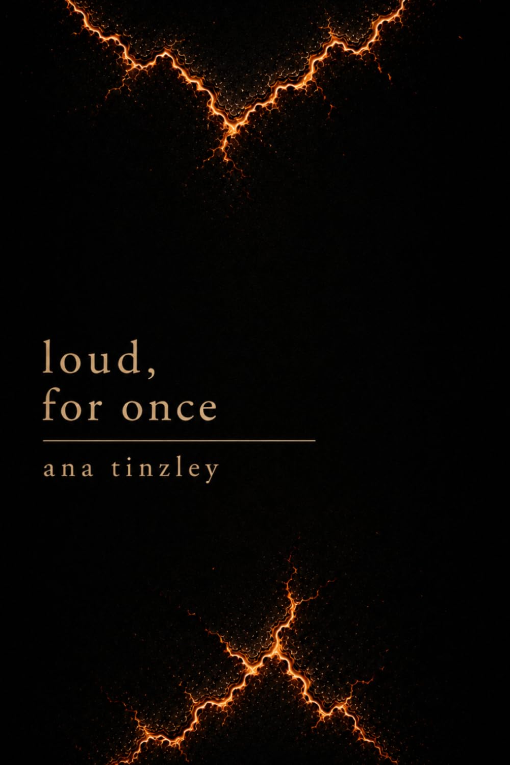 loud, for once: poems about anger, boundaries, and becoming audible