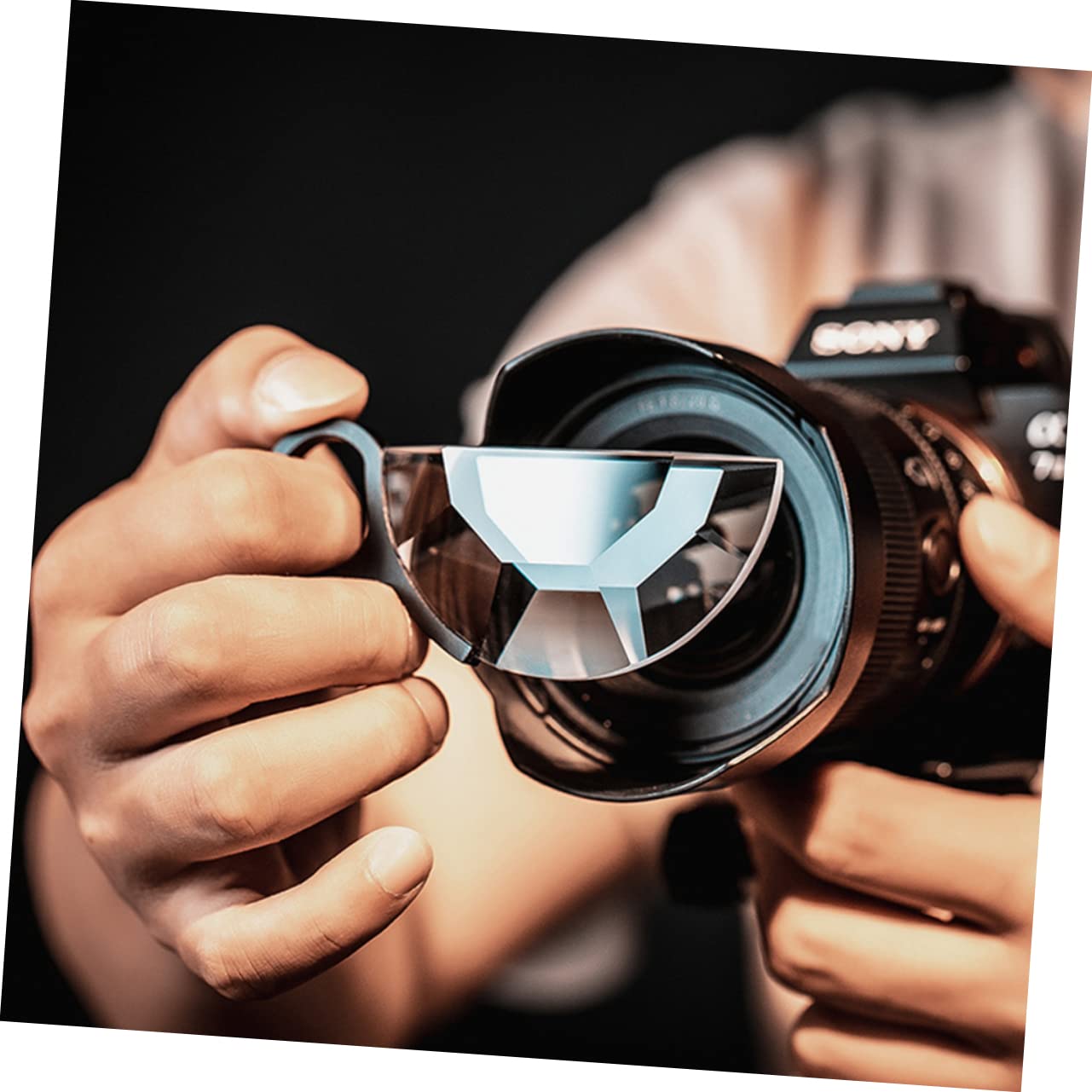 POPETPOP Professional Camera Accessories Mm Kaleidoscope Prisms for Creative Effects in Filmmaking