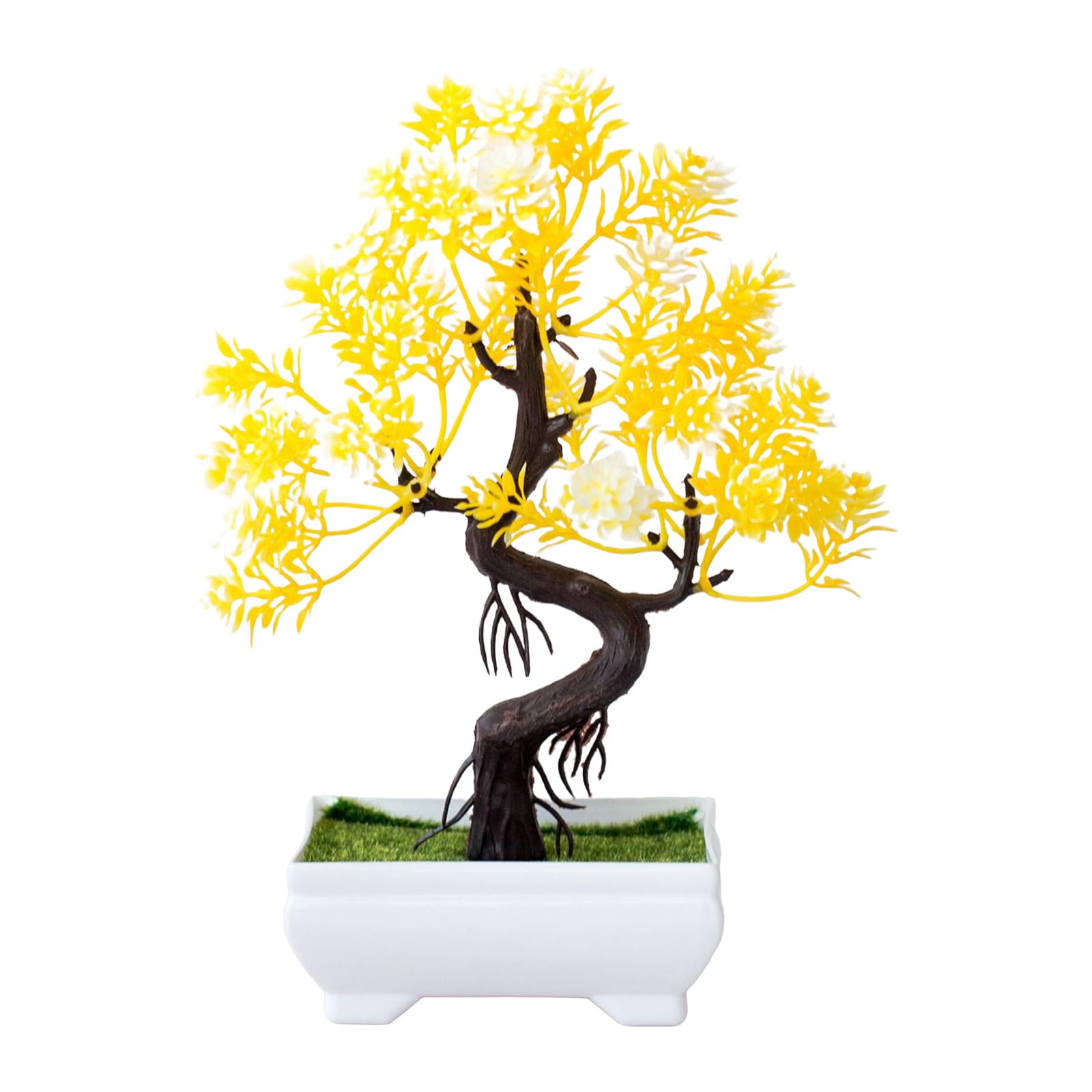 Jazuaiao Easy Maintenance Decorative Faux Plant Space Decoration Great for Enhancing Aesthetic Appeal in Homes and Workspaces Desk Decoration