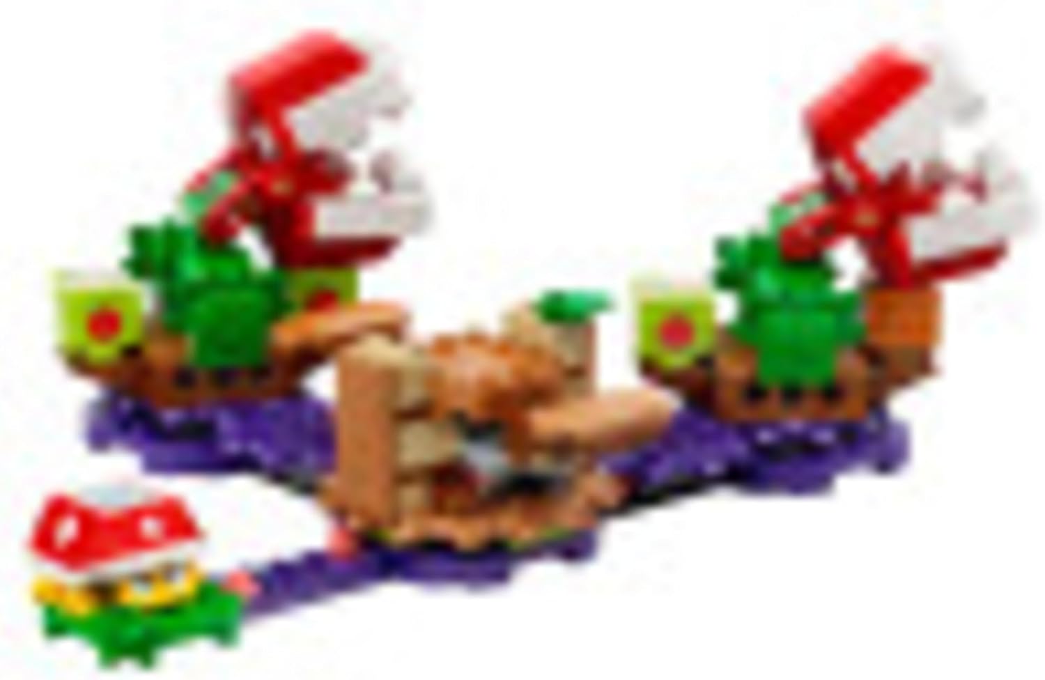 LEGO Super Mario Piranha Plant Puzzling Challenge Expansion Set 71382 Building Kit; Unique Toy for Creative Kids, New 2021 (267 Pieces) - Image 2