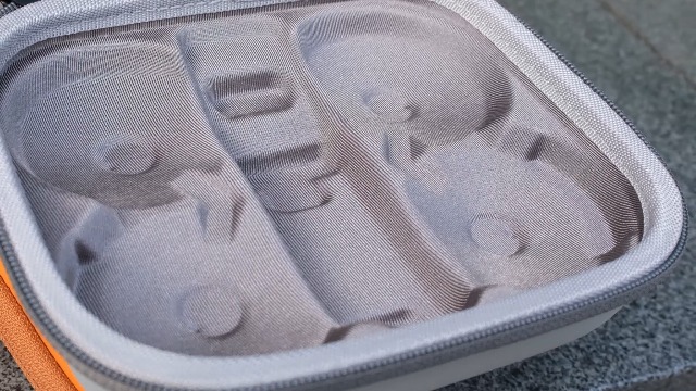 Custodia da viaggio per DJI Neo 2, mini custodia rigida per il trasporto, impermeabile, in pelle PU, custodia protettiva in EVA, organizer portatile per accessori per drone Neo 2, grigio, Custodia da