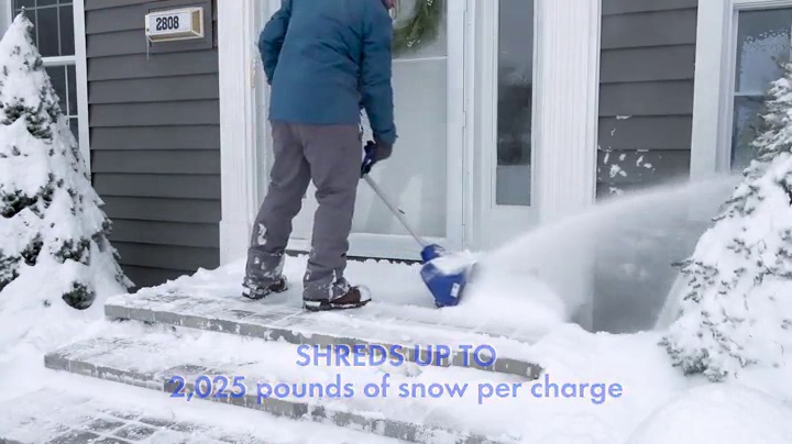Watch Snow Joe 24V-SS11-XR 24-Volt iON Cordless Snow Shovel Kit 