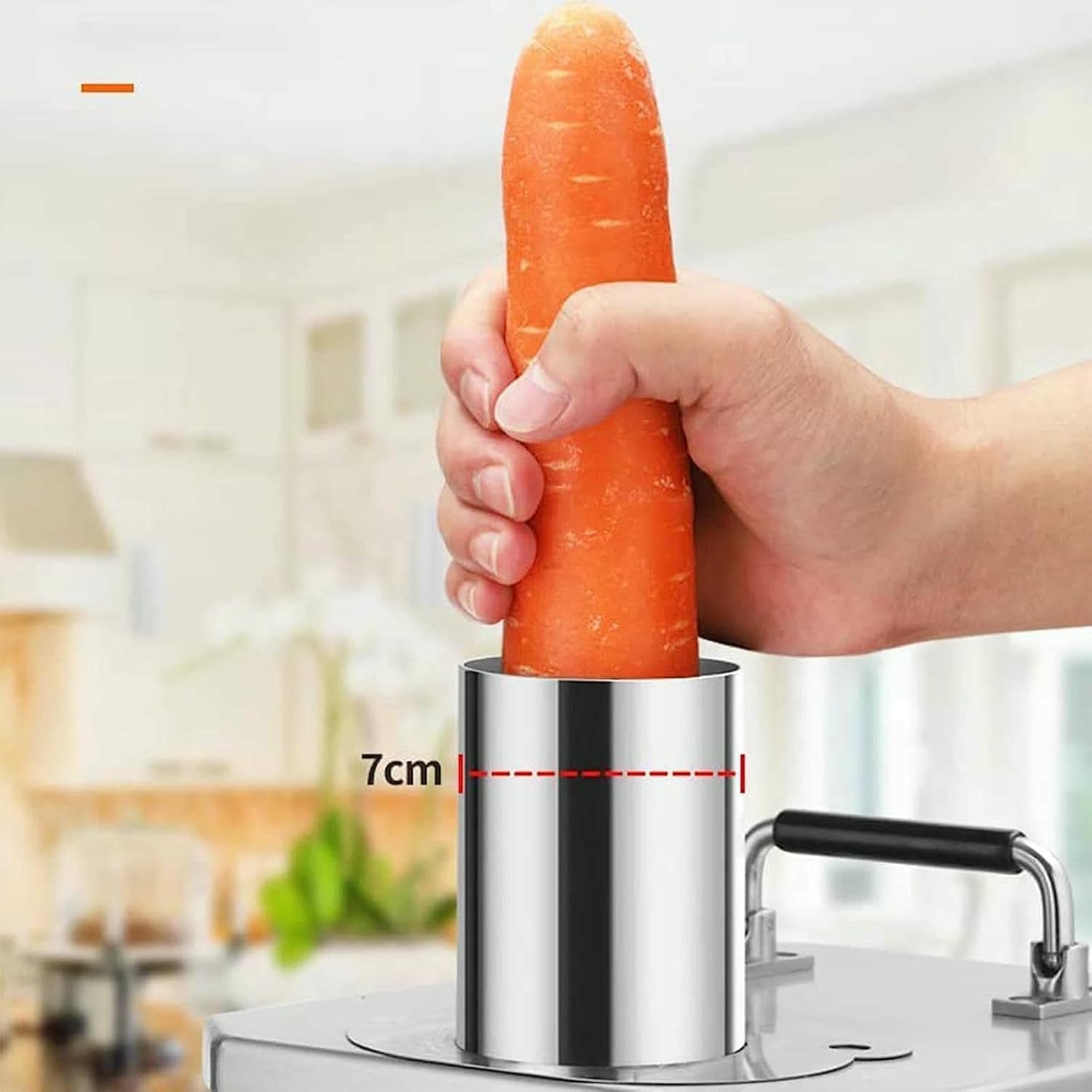 Commercial Grade Electric Vegetable Cutter With 10mm Blade, Automatic Fruit And Vegetable Cutter