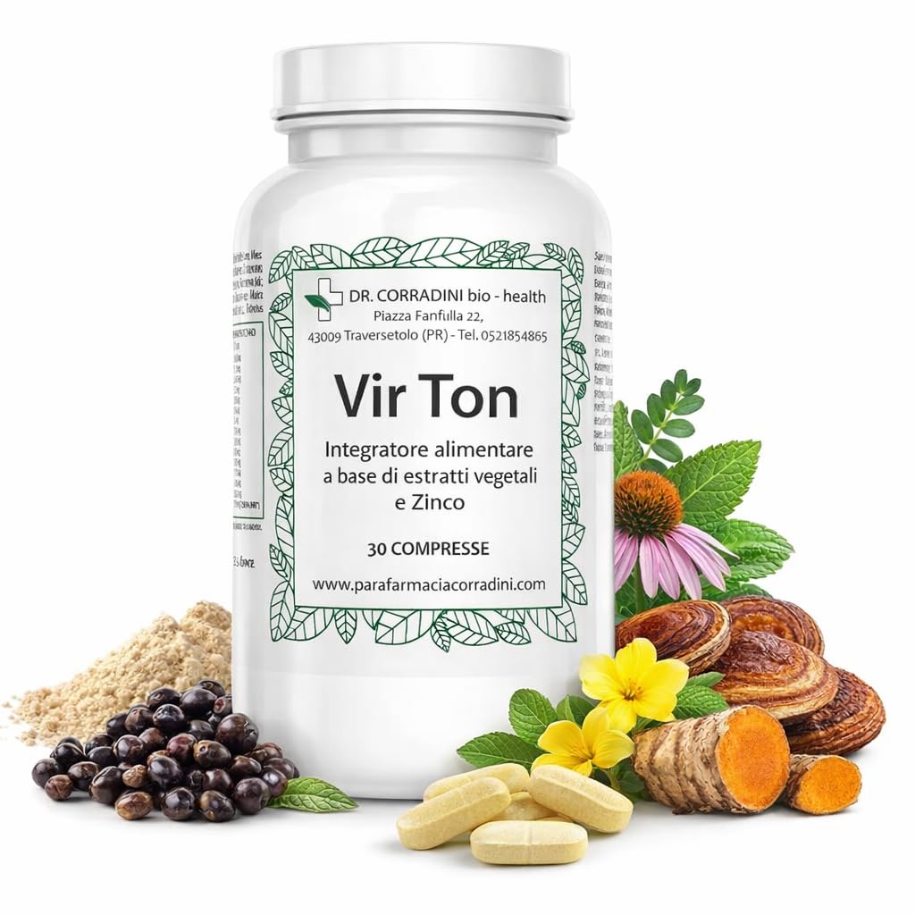 Dr. Corradini Integratore Uomo Forte Potenza e Durata con Maca Peruviana, Tribulus Terrestris alto dosaggio, Guaranà, Ginseng, Damiana e Zinco 30 Compresse