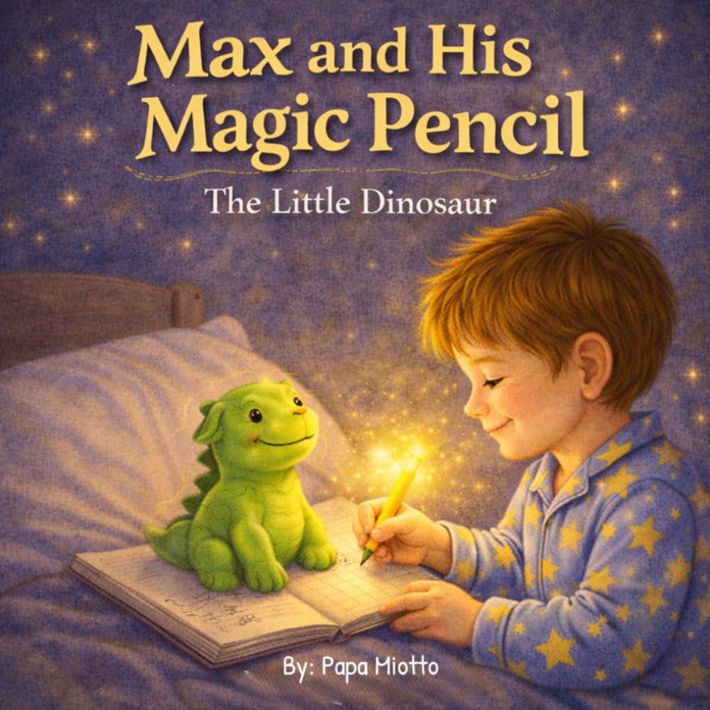 Max and His Magic Pencil: The Little Dinosaur