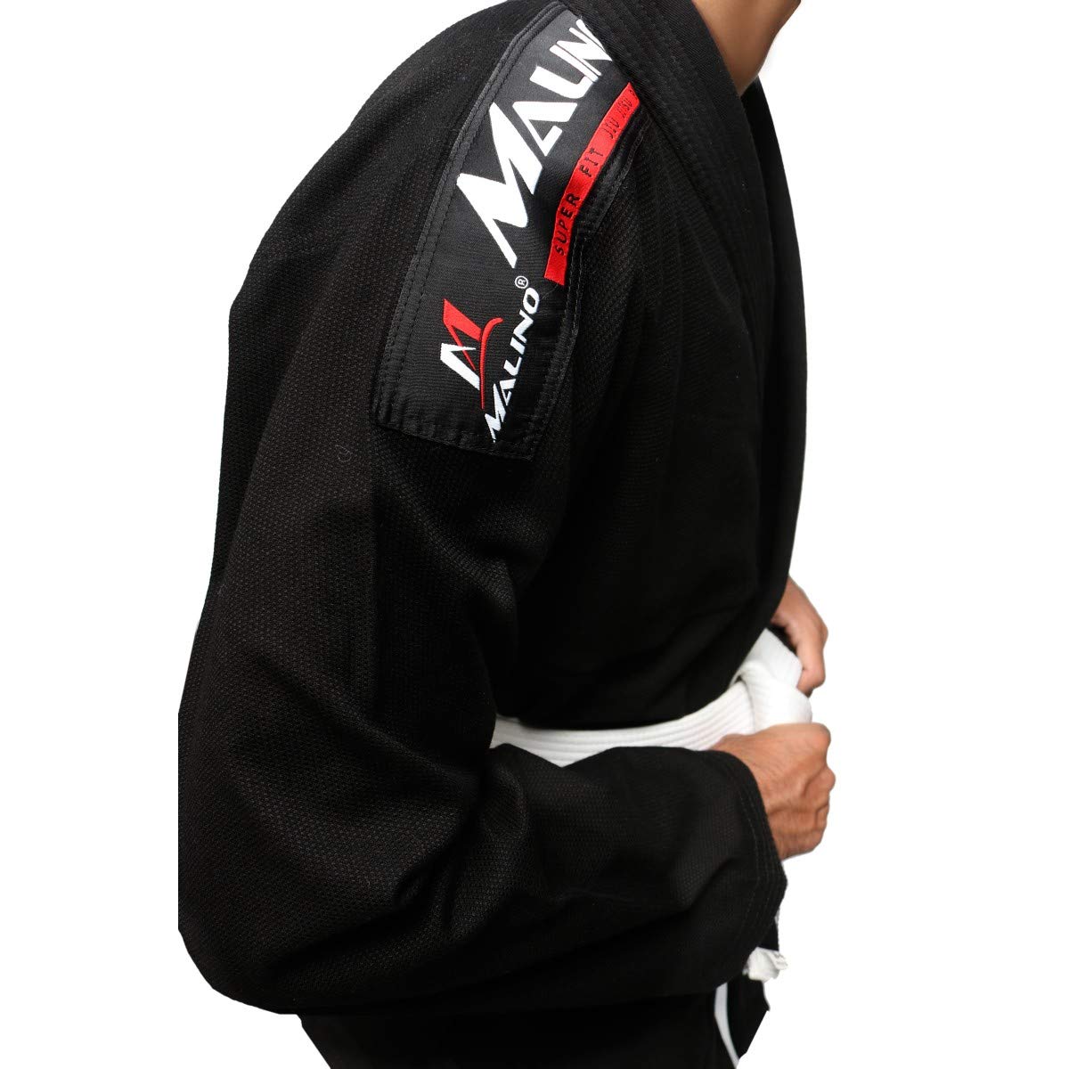 Malino BJJ Superfit Gi – Leggero 350 g/m² Pearl Weave – Resistente agli strappi Jiu Jitsu Gi per allenamento e gara
