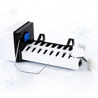 241798231 241798224 241798211 Ice Maker Replacement, 5303918277 Assembly Compatible with Select Frigidaire Electrolux Kenmore Sears Refrigerators, Replaces 241642511 241642501 241798201, Not Universal