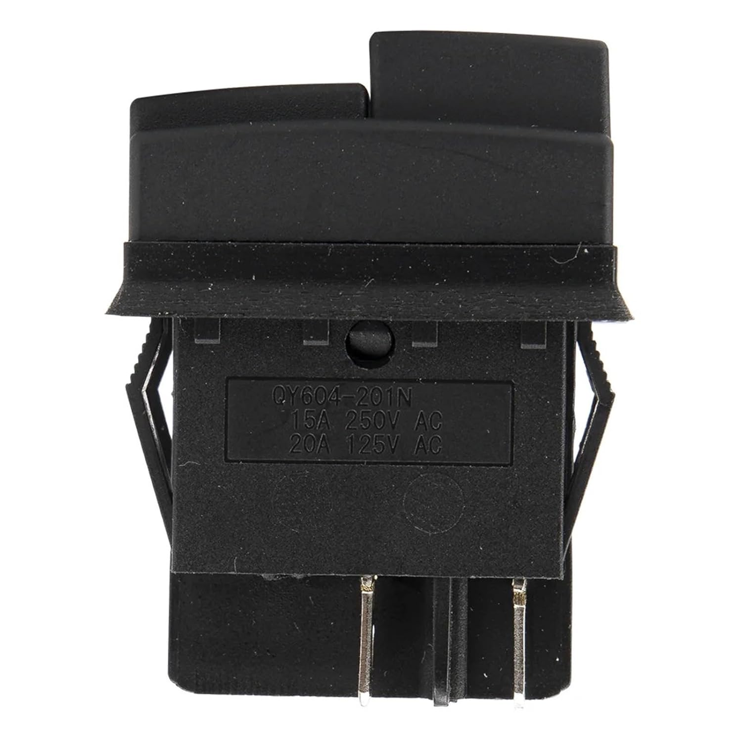 KCD2-201K Perforate 30 X 22 Mm 4 Pin ON - Off Boat Rocker Switch Power Switch KCD2-202-2P KR2-12 QY604-201N 1Pcs