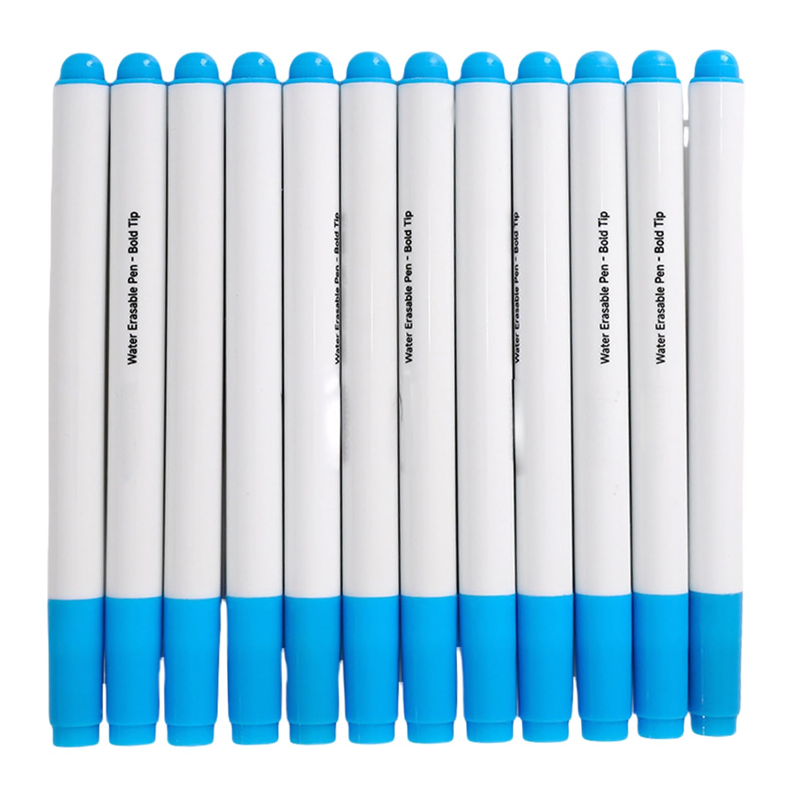 Hsioluted 12 Pcs Sewing Fabric Markers Fabric Markers Pens Water Soluble Pen Erasable Pen Washable Marker