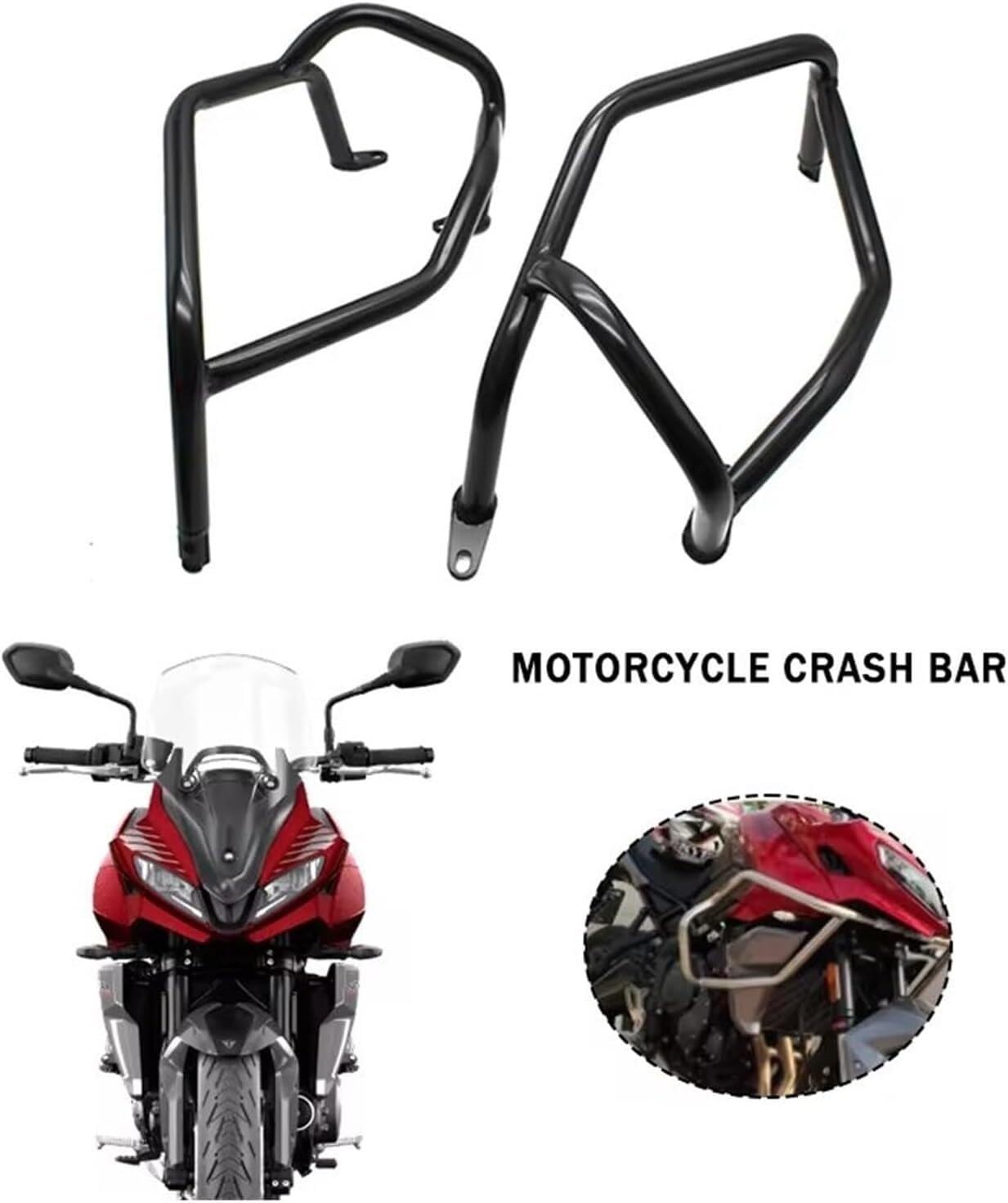 Barre protezione moto Telaio per barre di protezione per motocicletta per Tiger660 2022 2023 per del motore
