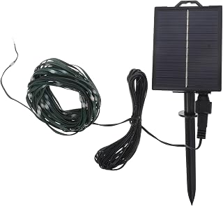 SHINEOFI Tira De Luz Solar Decoración Navideña Decoración Luces De Tira Llevadas Solares Al Aire Libre Luces Led Al Aire Libre Alambre De Cobre Verde Oliva