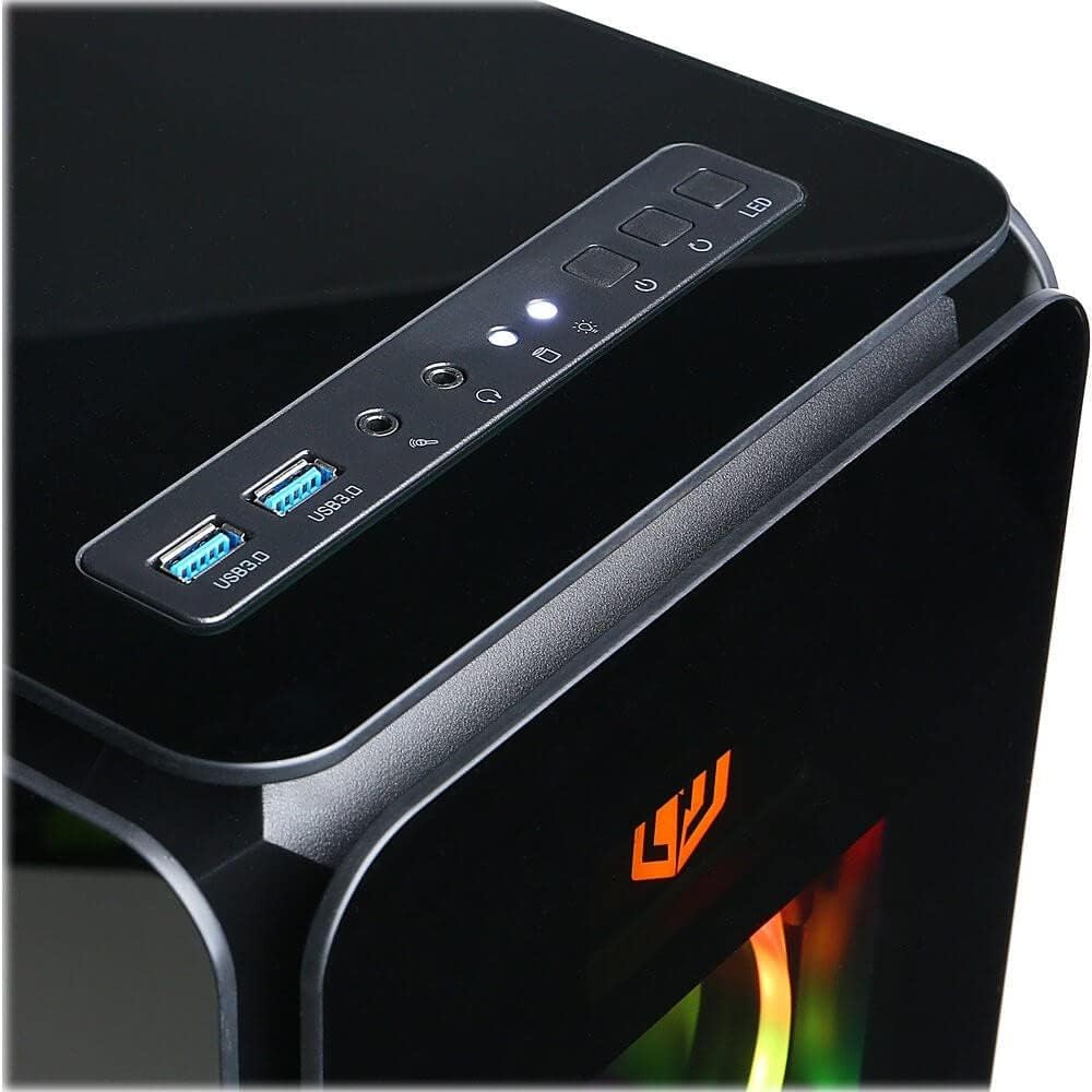 CyberpowerPC Gamer Supreme Liquid Cooled Gaming Desktop Computer, Intel Core i9-13900KF 3.0GHz, 32GB RAM, 2TB SSD, NVIDIA GeForce RTX 4070 12GB, Windows 11 Home, Black