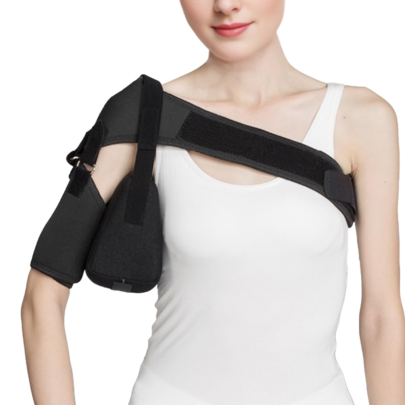 Shoulder Brace for Men Pain Relief Women Support Sleeve for Torn Rotator Cuff Shoulder Immobilizer for Subluxation Dislocated