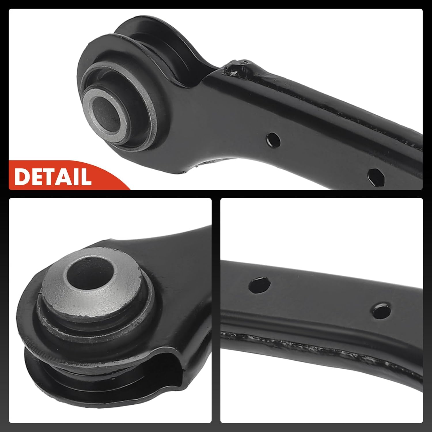 A-Premium 2 x Rear Upper Forward Control Arm, with Bushing, Compatible with Chevrolet Malibu 2016-2019 & Buick Regal Sportback 2018-2020