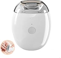 3-in-1 Electric Nail Clipper Grinder with LED Light, 3 Speeds, Silent 360° Auto Cutter - Rechargeable for Seniors & Thick Nails