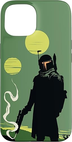 Miniatura 10 de Funda verde para iPhone 14 Pro Star Wars El libro de Boba Fett Tatooine