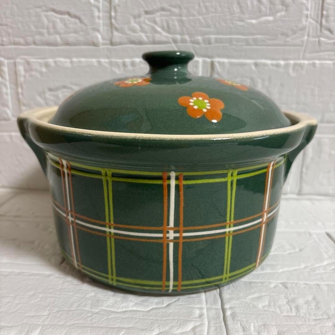 マーガレットの陶板(丸)レア／Jie Gantofta スウェーデン マーガレット