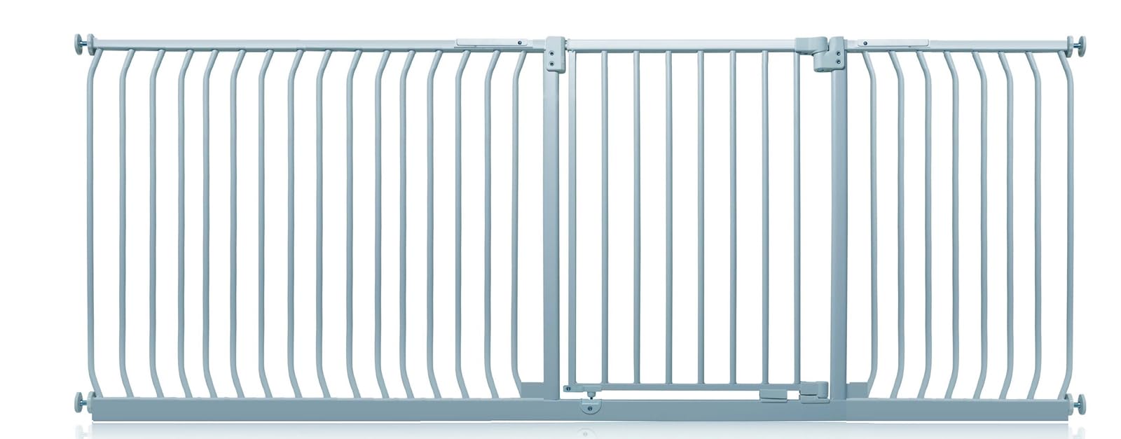 Safetots Elite Pressure Narrow Safety Gate, 65.5cm - 74.5cm, Matt White, Narrow Pressure Fit Stair Gate, Baby Gate for Doors Hallways and Spaces, Safety Barrier, Easy Installation — view 77