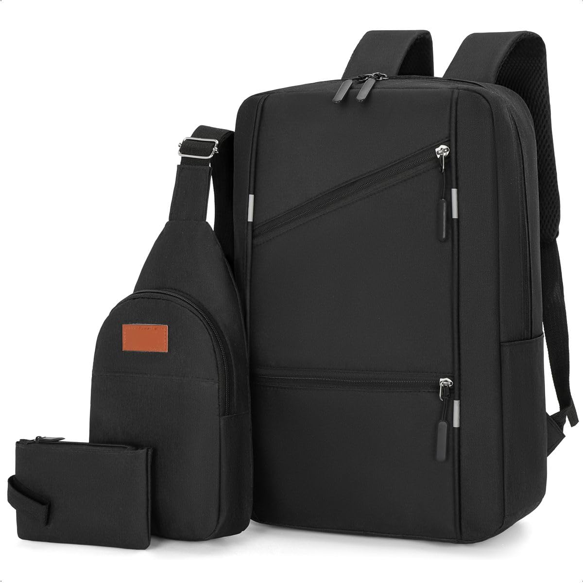 Kit Mochila Notebook Escolar 3 Peças Bolsa Executiva Masculina Feminina Reforçada Para Laptop 15,6 Conjunto Estojo + Shoulder Bag (Preto, 15.6″) em promoção! Veja a oferta e mais achadinhos de Mochilas escolares 2 Hoje é o melhor dia para comprar Kit Mochila Notebook Escolar 3 Peças Bolsa Executiva Masculina Feminina Reforçada Para Laptop 15,6 Conjunto Estojo + Shoulder Bag (Preto, 15.6″) com aquele preço maroto! Promoção! Aproveite a oferta! 2