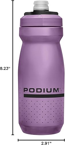 Miniatura 6 de CamelBak Podium Bike Squeeze Botella de agua púrpura, 21 onzas