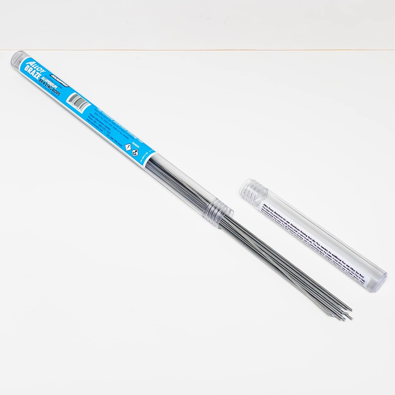 Solderweld SW-ABFC15K Alloy Braze Flux Cored Aluminum Repair Brazing 15 pack 18" Solder Rods