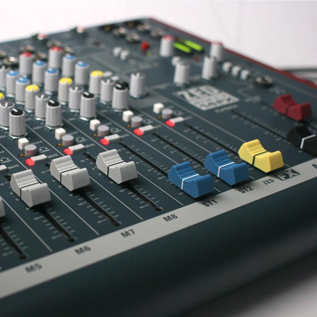 24 Stück Fader Knöpfe Faderknopf Aufnahme Mixer Straight Slide Potentiometer Bunte Fader Caps slider kappe Fader Pioneer für DJ Mixer die Lautstärkeregelung der Gitarrenkonsole