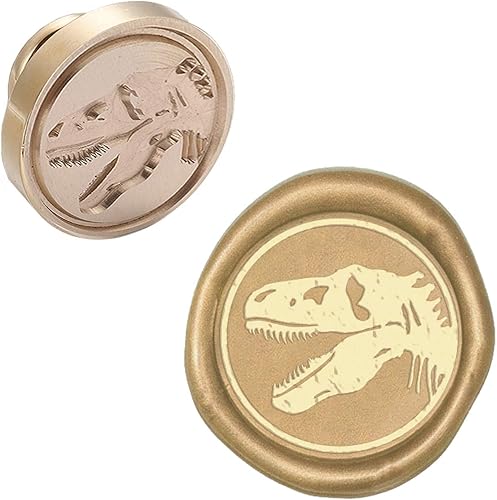 Miniatura 8 de CRASPIRE Sello de cera de dragón con diseño de espada, sello de cera de sellado vintage, escudo barroco, cabeza de latón extraíble retro con mango