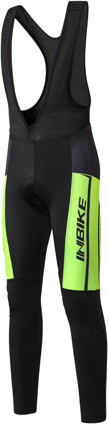 Cuissard à Bretelles D'hiver Pour Vélo - Noir, Thermique, Rembourré, Pour Homme/femme, Cyclisme Froid