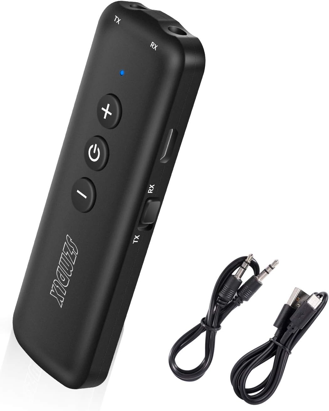SZMDLX Bluetooth 5.3 Transmitter Receiver, 3-in-1 Wireless Adapter with 3.5mm AUX Stereo Output, Bluetooth Audio Adapter for TV,Car,Home Stereo System