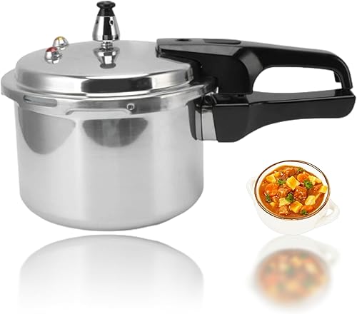 VINGVO Olla a presión de acero inoxidable 3L, rendimiento confiable, exquisita mano de obra, olla a presión de acero inoxidable de grado alimenticio