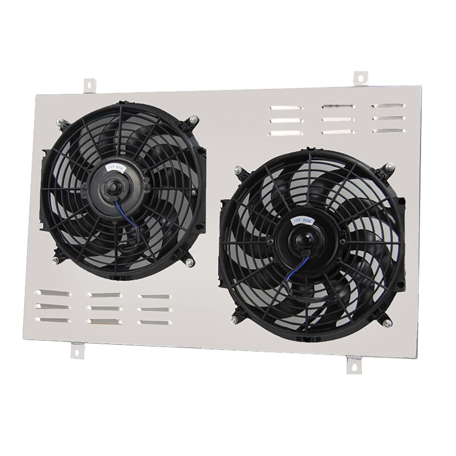 Aluminum Radiator Shroud Fan for 1983-1997 Ford F100 F150 F250 F350 Bronco V8 1984 1985 1986 1987 1988 1989 1990 1991 1992 1993 1994 1995 1996