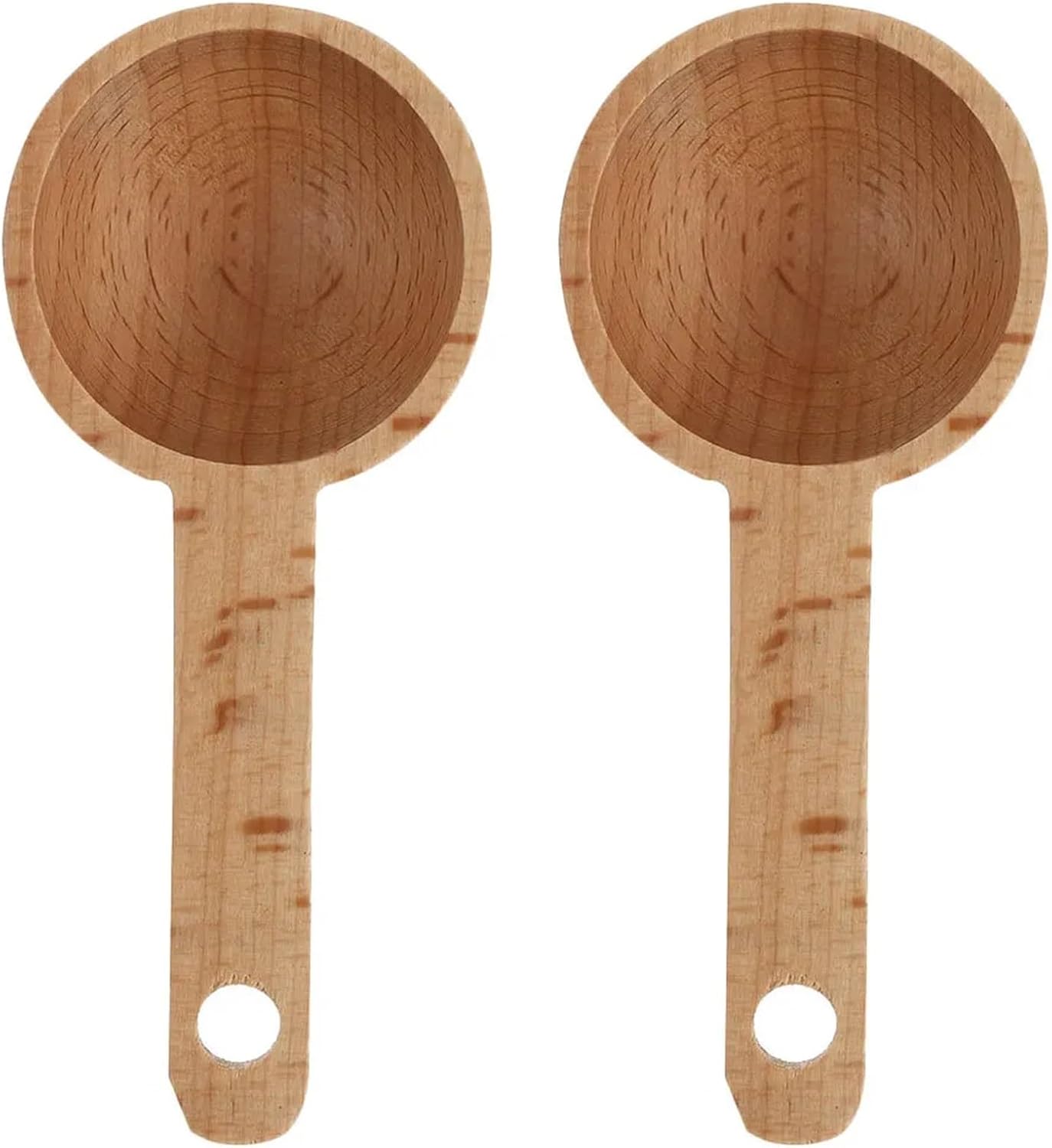 Coffee Scoop 10pcs Beech Wood Measuring Spoons Kitchen Tools Coffee Scoop Household Tool for Exact Measuring