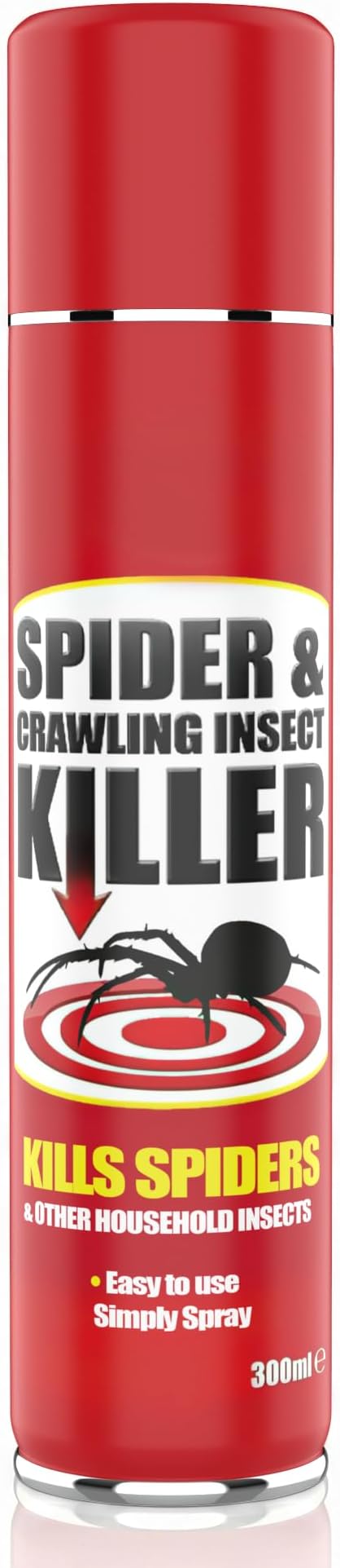 Spider Killer Spray 300 ml - Fast-Acting Crawling Insect Control, Home & Office (Pack of 1)