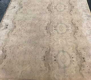 Myrtle Burl Wood Veneer Sheet 48" x 48" on Paper Backer 1/40" Thickness AA