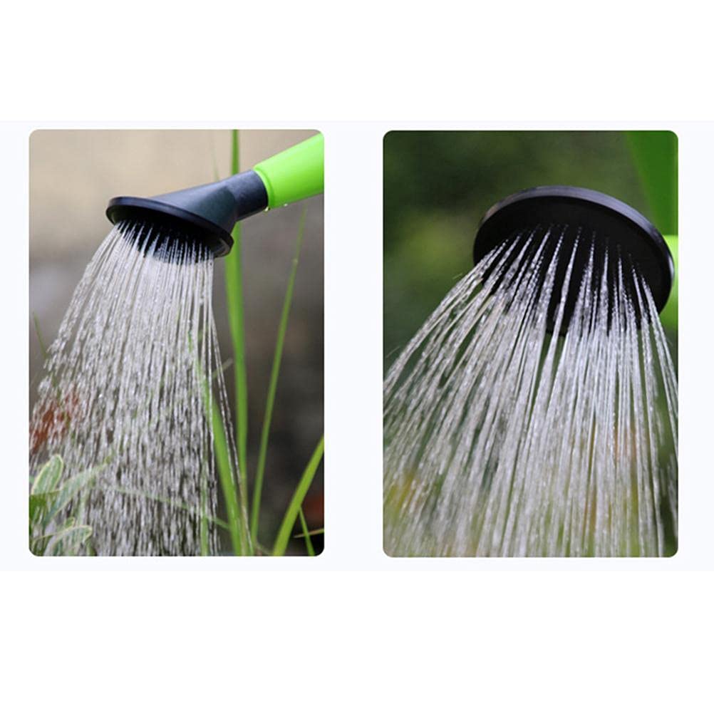 Arrosoir en Plastique 9L avec Bec Réglable pour Plantes d'intérieur et d'extérieur, Arrosage de Fleurs Succulentes, Grande capacité pour la Maison (Vert-9L)