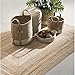 Jute Braided Area Rug- Rustic Vintage Natural Rug for Entryway Living Room Bedroom (4'x6')