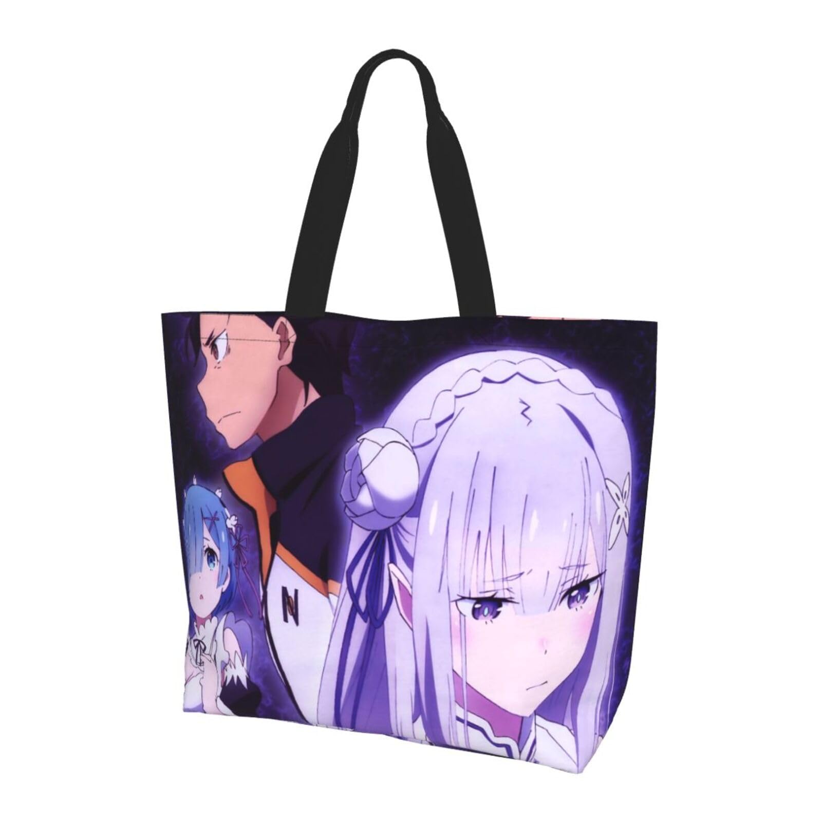 Amazon.co.jp: リゼロ Re Zero トートバッグ 大容量 ショッピング 